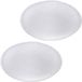 IDIMEX Coussin d'assise JONITA, set de 2, Blanc