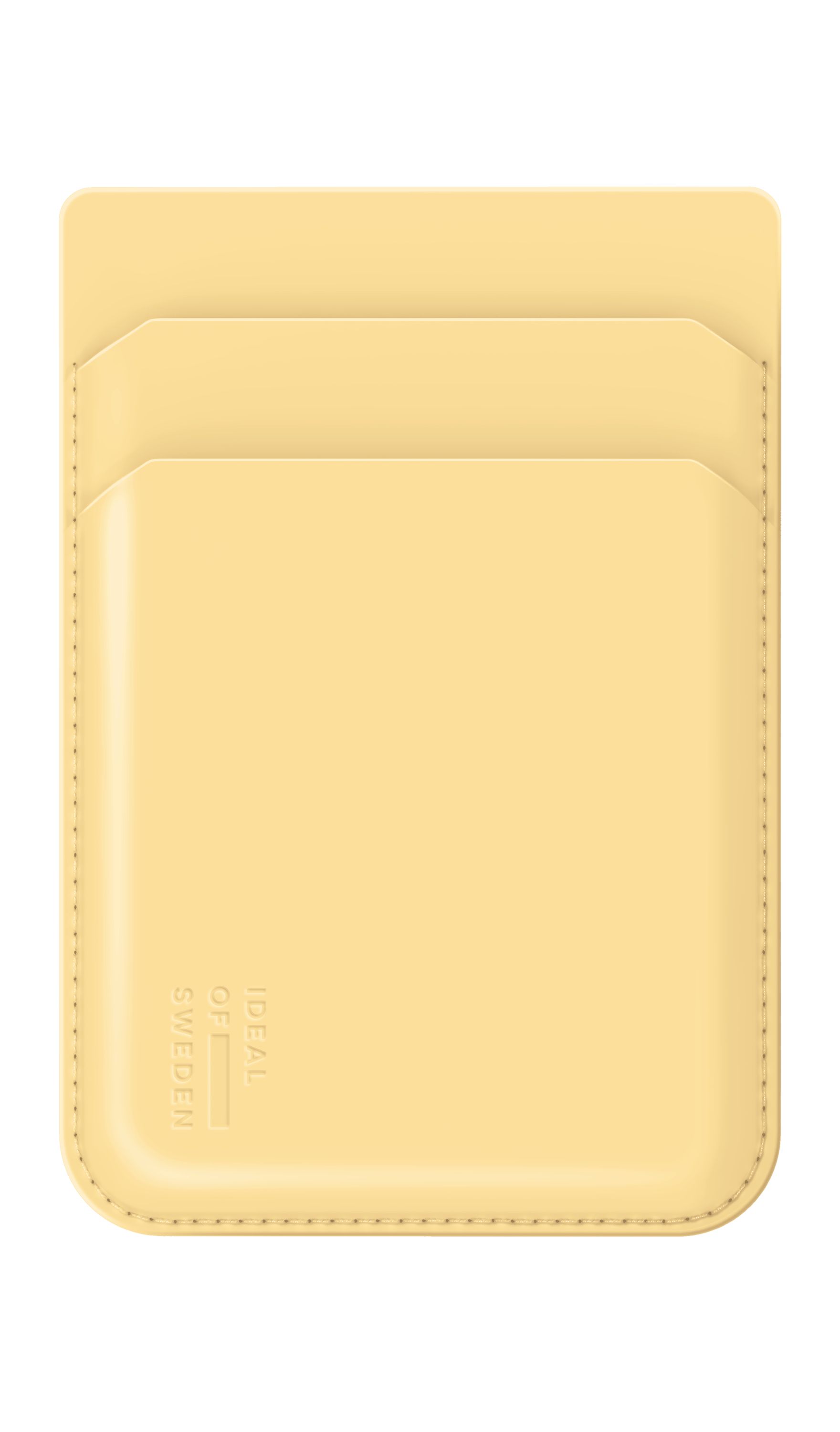 iDeal of Sweden Magnetic Card Holder MagSafe Soft Lemon