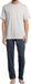 Schiesser Heren pyjama Night & Home donkerblauw gestreept / grijs