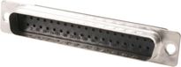 HARTING D-Sub connector, mannelijk (M), geschikt voor D-Sub behuizing, maat 37, 37-polig, met krimpklemmen - 1 stuk