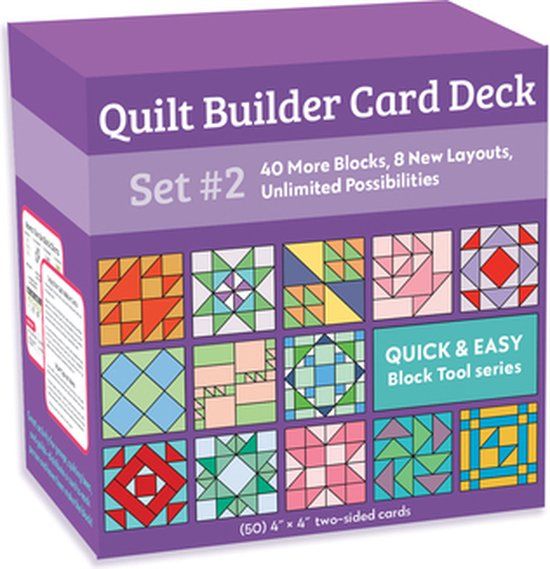 Quilt Builder Card Deck Set
