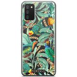 ERT GROUP mobiel telefoonhoesje voor Samsung A02S Babaco patroon Flowers 058