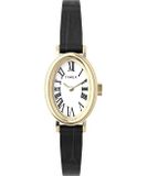 Timex Cavatina TW2W78300 Dames Polshorloge Leer Zwart Ø 19 mm