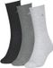 Calvin Klein Damessokken Classic Rolltop 3-Pack Grey Melange