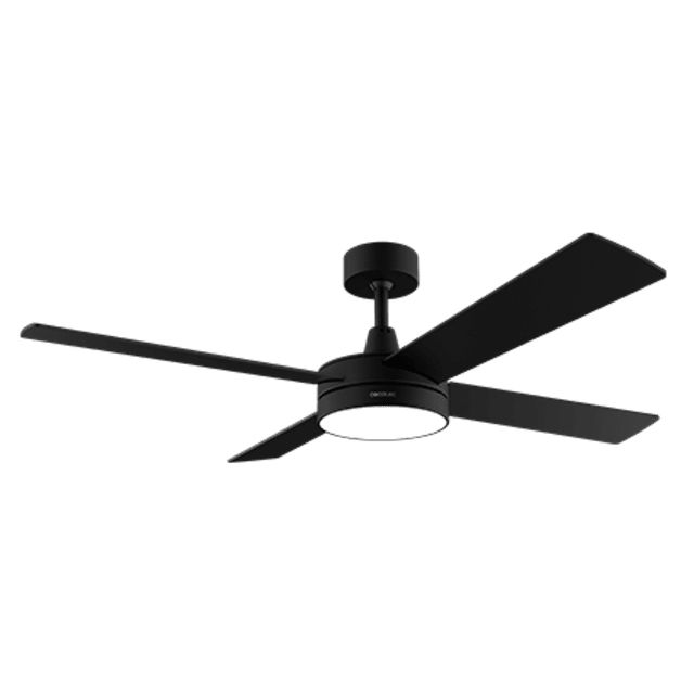 Cecotec 05990 - Ceiling Fan - Black - 132cm - 3 Speeds - Timer - Remote Control