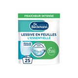 Dr. Beckmann Feuilles Magiques, Fraîcheur Intense, 25 Lavages, 25 Feuilles