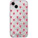 ERT GROUP mobiel telefoonhoesje voor Apple Iphone 14 PLUS origineel en officieel erkend Babaco patroon Hearts 004 optimaal, met glitter overloopeffect