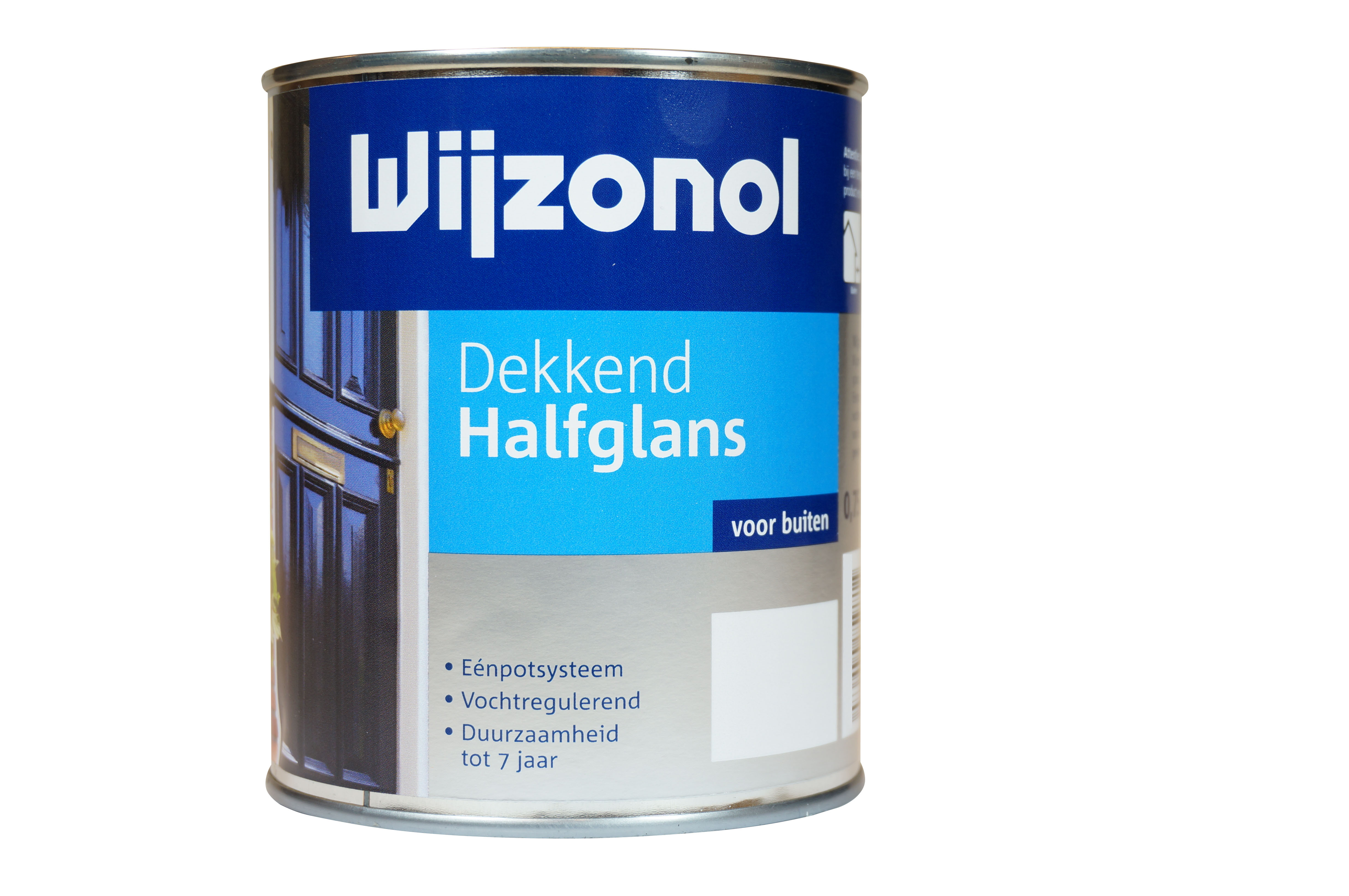 Wijzonol Dekkend Halfglans - 0,75l - RAL 9001