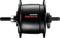 SHIMANO NEXUS DH-C6000-1R 6-volt/1,5-watt rolrem Naafdynamo Black One Size
