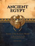 Ancient Egypt: Secrets of the Kemetic World: 50 Word Search Puzzles and 14 Cryptograms: Egyptian Gods, Book of the Dead, Hieroglyphs, and Ancient Wisdom