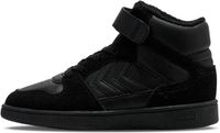 Hummel ST POWER PLAY MID WT JR Kinderen Unisex Klittenbandsluiting Imitatieleer/Textiel ANTHRACITE Schoenmaat 34