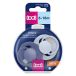Lovi Prime, Sucette en silicone, Dynamique, Bébé Bleu/Bleu, 6-18 mois, 2 pièces