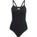 Adidas Performance Ripstream Team C-Rug Zwempak Met Dunne Bandjes - Dames - Zwart