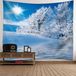 Tapisserie paysage enneigé 210 x 140 cm