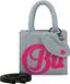 BUFFALO Sac bandoulière Sac à main Denim Boxy21 Sac bandoulière Rose Bleu clair