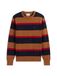 TOMMY HILFIGER Trui navy / cognac / rood