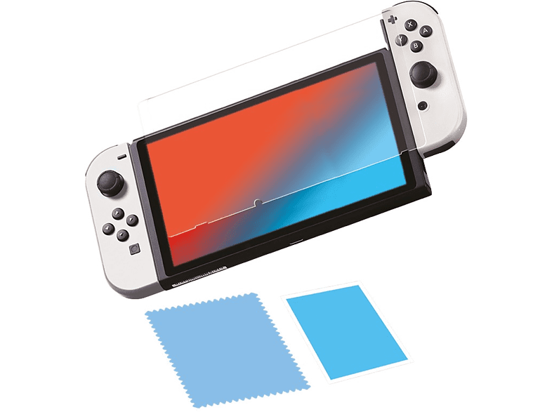 Qware Gaming Tempered Glass Screen Protector for Nintendo Switch OLED - Transparent