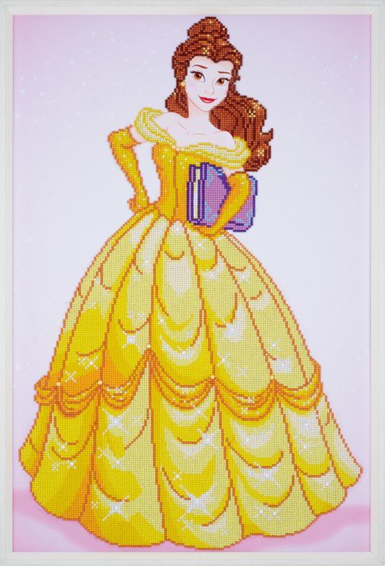Vervaco DIAMOND PAINTING PARTIAL DISNEY BELLE - 5413480782635