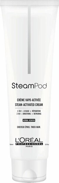 L'Oréal L'Oréal Professionnel Steampod Smoothing Cream - Stoom-geactiveerde Crème voor Dik Haar 150ml