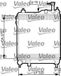 Valeo Radiateur 734910 | Compatibel met: HYUNDAI GETZ