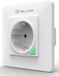 TELLUR Smart Alexa wandstopcontact, wit