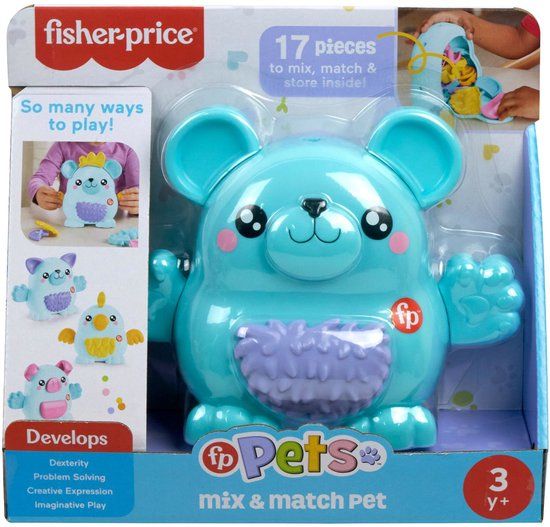 Fisher-Price FP Pets Mix & Match Dierenvriendje - Bouwspeelgoed