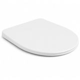 QeramiQ Dely Swirl Compact Zitting - softclose - quickrelease - slim - mat wit