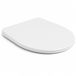 QeramiQ Dely Swirl Compact Zitting - softclose - quickrelease - slim - mat wit