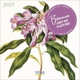 Botanicum 2027: Hochwertiger unverpackter Broschürenkalender mit Ferienterminen. Nachhaltiger Pflanzenkalender im Format 30 x 30 cm