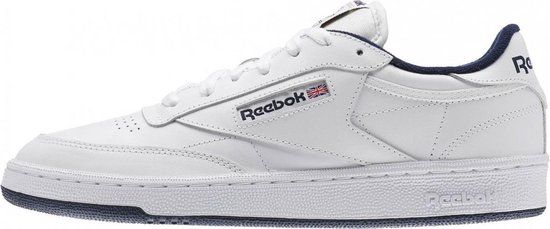 Reebok CLUB C 85 Heren Sneakers - Wit/Navy - Maat 42 - Lente/Zomer 2024