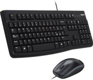 Logitech Desktop MK120 USB Black Italian