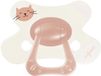 Difrax Natural Fopspeen - 12+ Mnd - Dusty Pink Kitten
