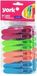 York Wasknijpers York 16 stuks EXTRA. Set van 2 pakjes - was ophangen - extra stevige wasknijpers - plastic - washanger
