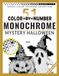 51 Color by Number Monochrome Mystery Halloween