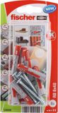 Fischer Duopower 8x40 Plankbevestiging - Inclusief Schroeven en Stickers
