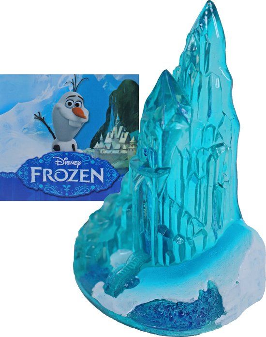 Penn Plax Disney Frozen - Groot IJskasteel Aquarium Ornament - 13 x 9 x 6 cm