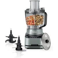 Ninja PrecisionPro-keukenmachine van 2,1 l, 4 automatische voorinstellingen en handmatige instellingen, Maak pizza- en brooddeeg, snijd groenten en meer, vaatwasserbestendige onderdelen, Zwart BZ651EU