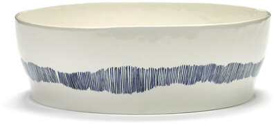 Serax FEAST Swirl-Stripes saladeschaal 28,5 cm