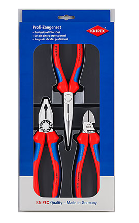 KNIPEX Tangenset - 3-delig | 00 20 11