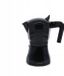 Maestro Aluminium Koffiezetter voor 3 Kopjes (150 ml) - Zwart