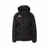 Kappa Vianetta donsjack voor dames, zwart