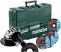 Metabo W750-125 set Haakse slijper - 11500 /min | In kunststof koffer + toebehoren