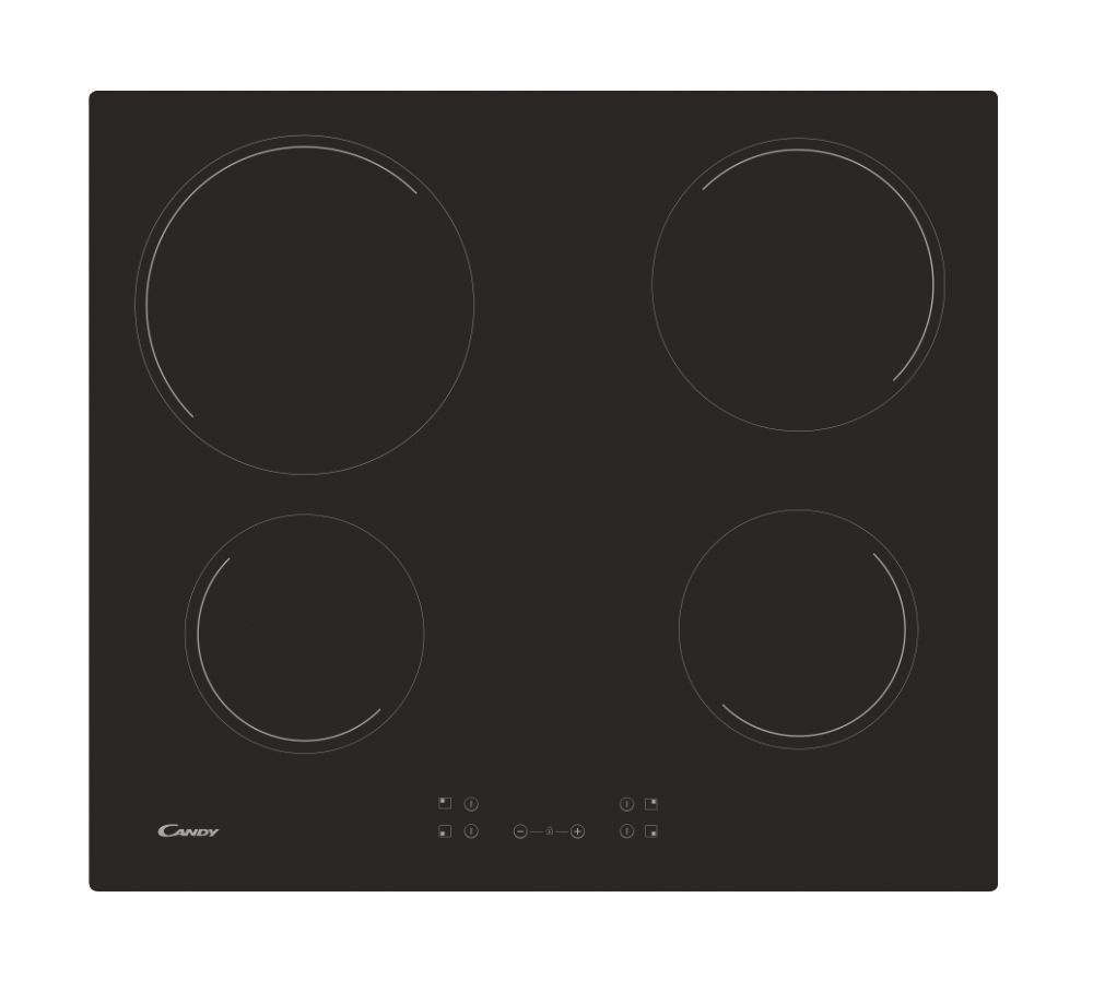 Candy CH64CCB/4U2 - 59cm Ceramic Hob - Black