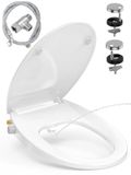 YEAUPE PRO WC-bril vorm O van ureum, niet elektrisch, met bidet, soft close