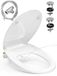 YEAUPE PRO WC-bril vorm O van ureum, niet elektrisch, met bidet, soft close