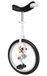 QU-AX OnlyOne Einrad, white Wielmaat 18"