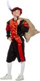 Wilbers Budget Piet kostuum zwart/rood voor volwassenen
