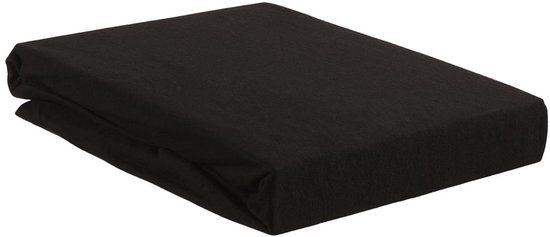 Beddinghouse Jersey Hoeslaken 160x220 cm Zwart