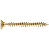 INDEX Fixing Systems TP-TO 30 stuks verzonken spaanplaat, 90° verzonken kop, 40° filet, gesmeerd (bichromated coating, 5 x 90 mm)