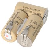 AccuCell Batterie pour aspirateur à main 3,6 V FASTON 4,8 mm